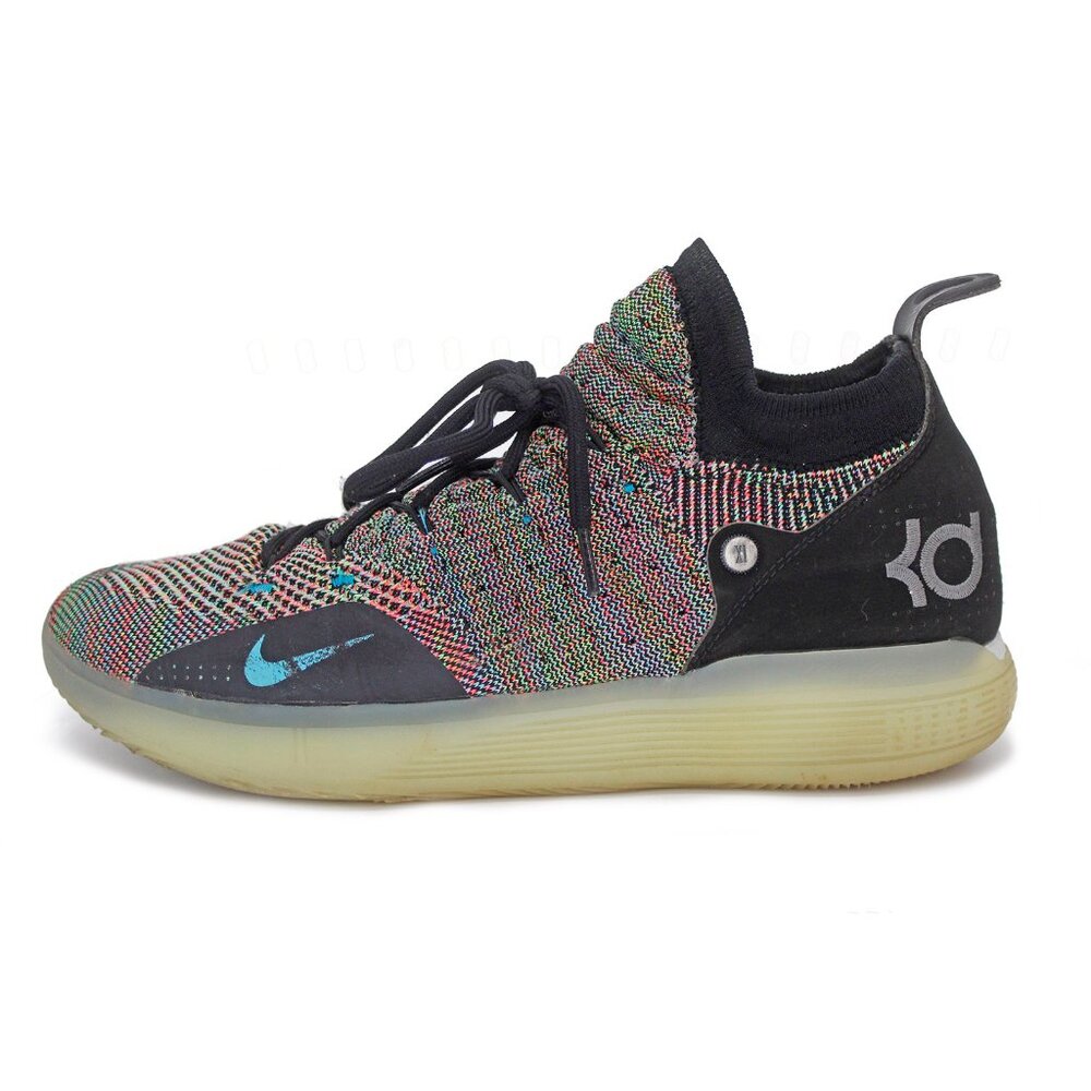 Nike Men’s Zoom ‘KD 11' Black Rainbow A02604-001 Circa 2018: Size 11